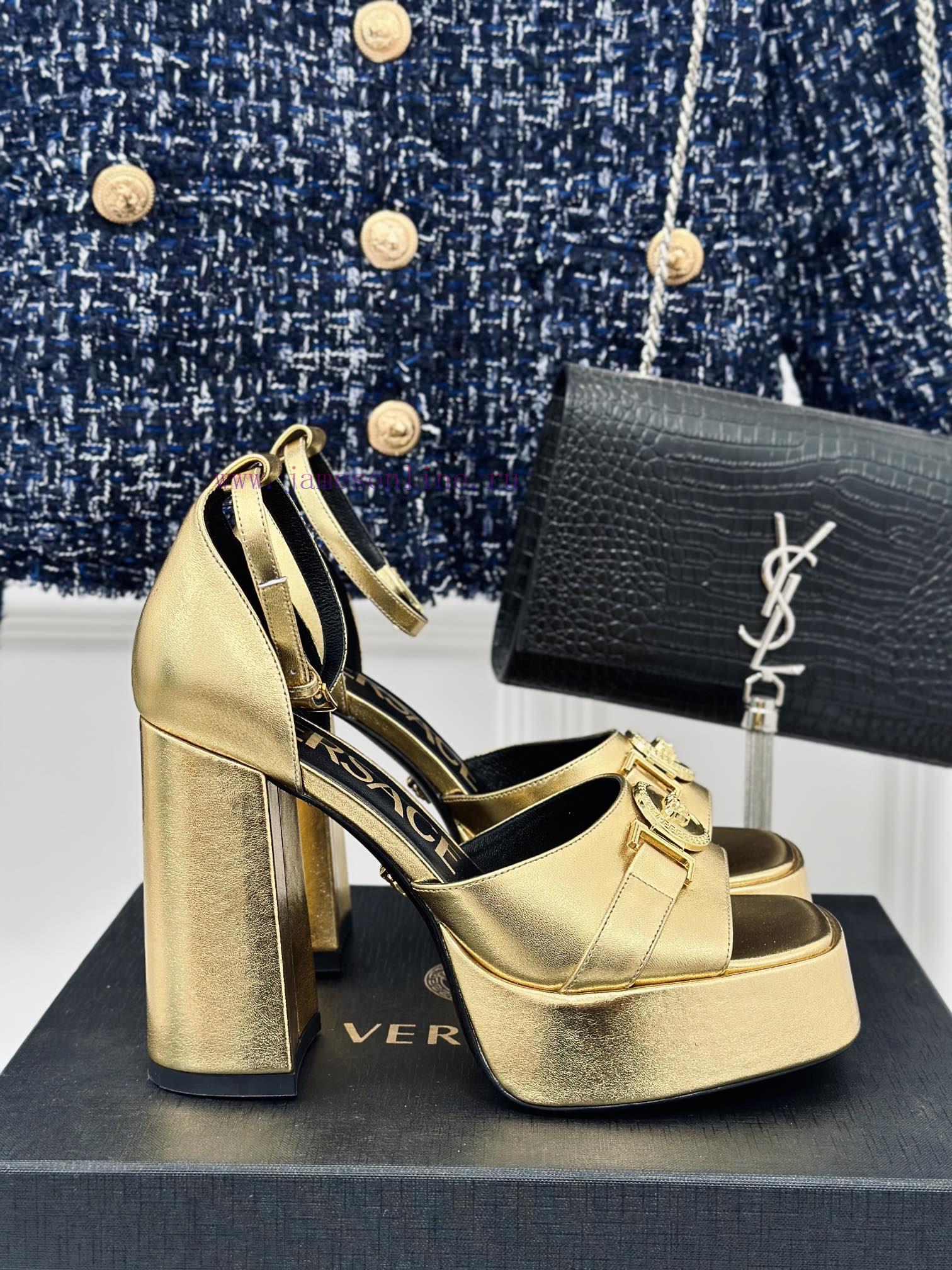 Versace | Versace 24S Spring/Summer New ProductHentian High Heels Waterproof Platform High Hxck6fns3