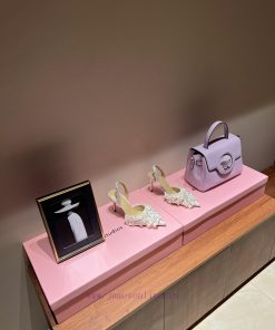 The most2024 early spring lace and crystal lace high-heeled sandalsExquisite princess shoes,qxuzfz0q