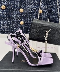 Versace | Versace 24S Spring/Summer New ProductMetal beauty head high-heeled sandalsThe shoektd3ihrd