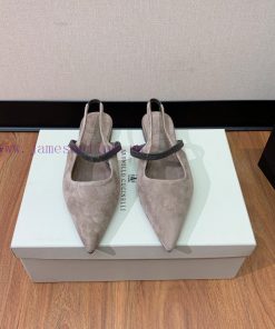 The classic inspiration of BRUNELL CUCINELL rear air flat sandals defines the modern and eleuwsxopuf