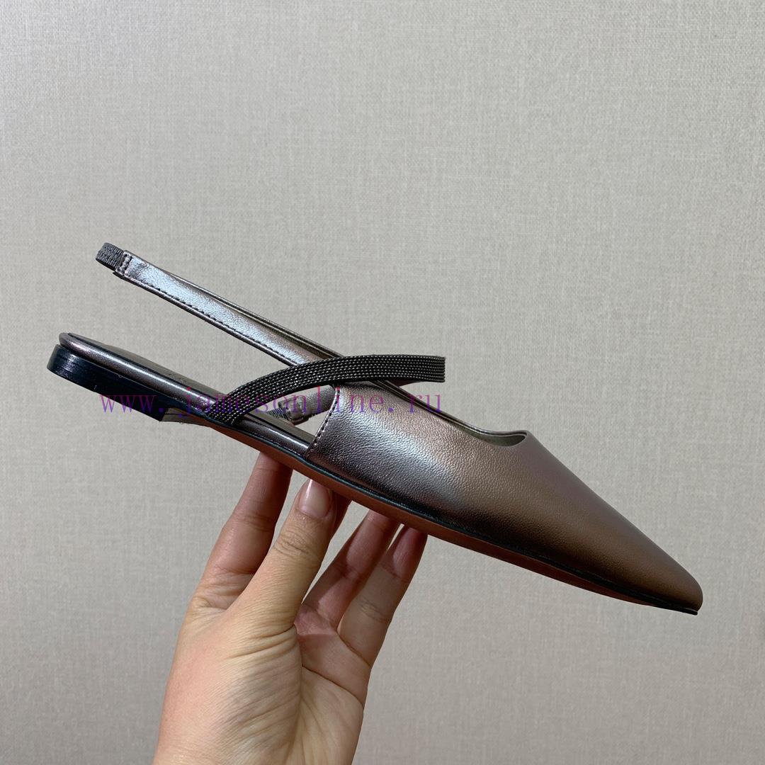 The classic inspiration of BRUNELL CUCINELL rear air flat sandals defines the modern and elen7t7q5fy - Image 4