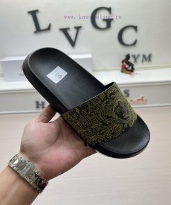Versace slippers men's high-end brand official website 11 latest masterpiece original mold cv9fog9uu