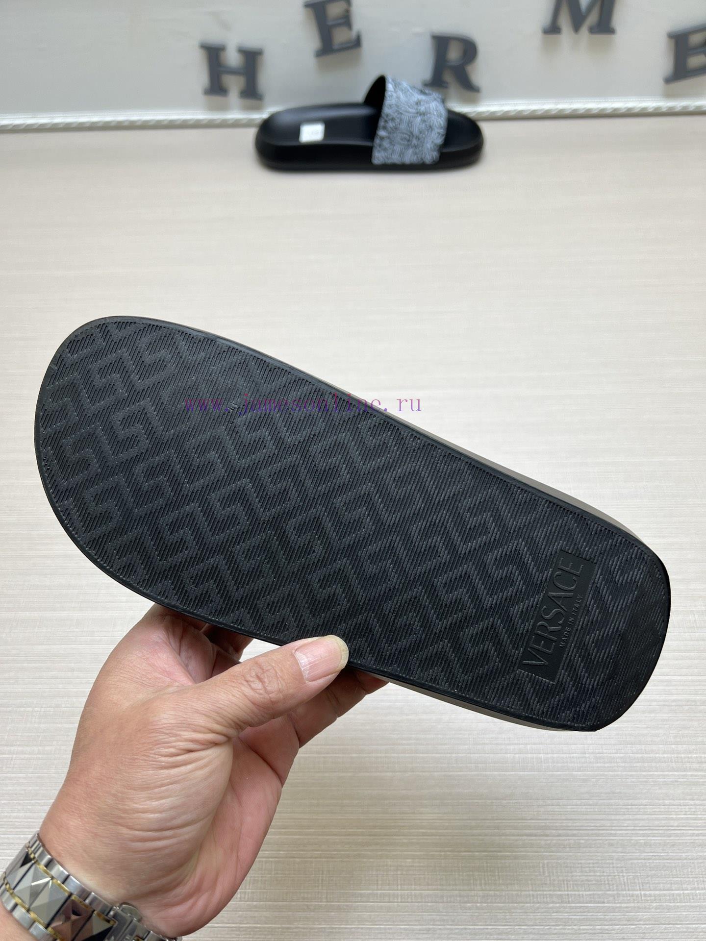 Versace slippers men's high-end brand official website 11 latest masterpiece original mold cdt5wodg0 - Image 10