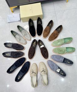 BrunelloCucinelli 🦁 Top Four Seasons Classic Le Fu ShoesPrecious imported cashmere fabric,Col4kgy3yi