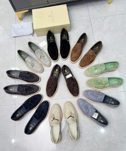 BrunelloCucinelli 🦁 Top Four Seasons Classic Le Fu ShoesPrecious imported cashmere fabric,Co7t06902g