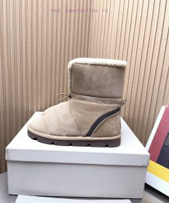 Top tierBrunello Cucinelli 24ss Winter New Snow Boots Lamb Bun BootsBC has the authentic Itajdw6u4km
