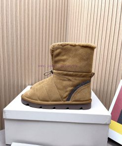 Top tierBrunello Cucinelli 24ss Winter New Snow Boots Lamb Bun BootsBC has an authentic Ital3g9rlf94