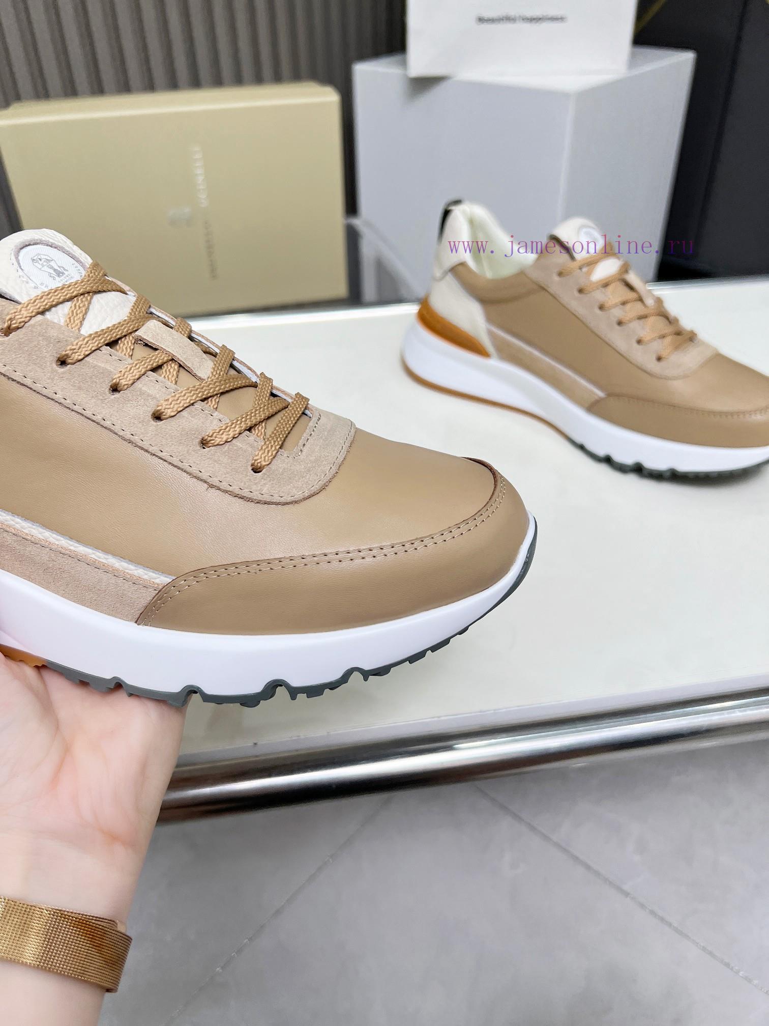 BrunelloCucinelli 🦁 Top Four Seasons Classic Casual Men's Sports Shoes Newly Revised and Upgf472k6c7 - Image 7