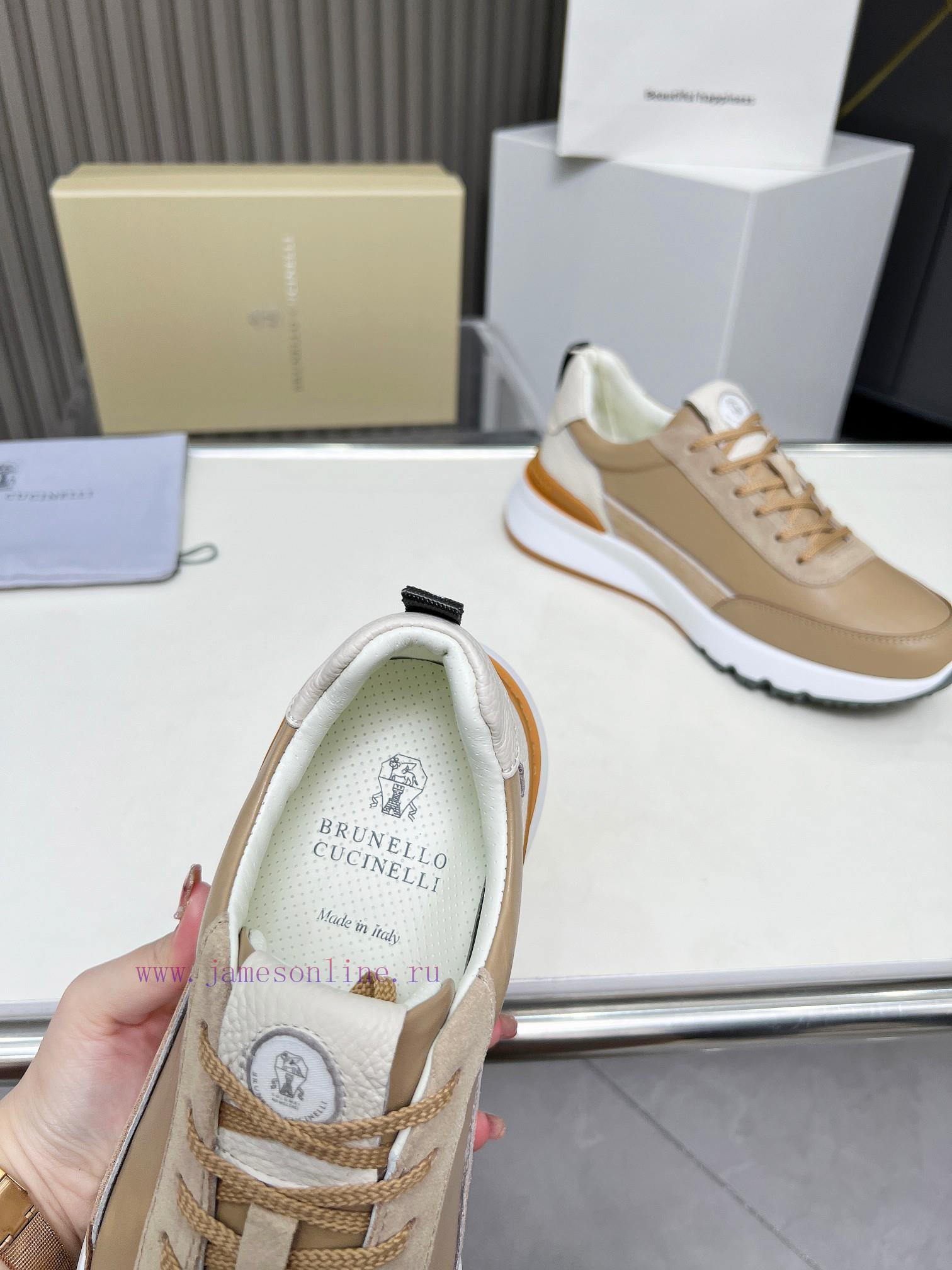 BrunelloCucinelli 🦁 Top Four Seasons Classic Casual Men's Sports Shoes Newly Revised and Upgf472k6c7 - Image 8