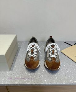 Brunello Cucinelli autumn and winter new couple style lace up series casual shoesBC is a wels7hy0rle