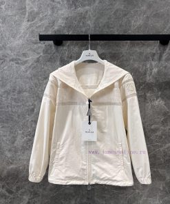 ZW61073 Moncler 25Ss Spring/Summer New Clisson Lace Hollow Fashion Splicing Coat 丨 YB Developed g5ildz8h