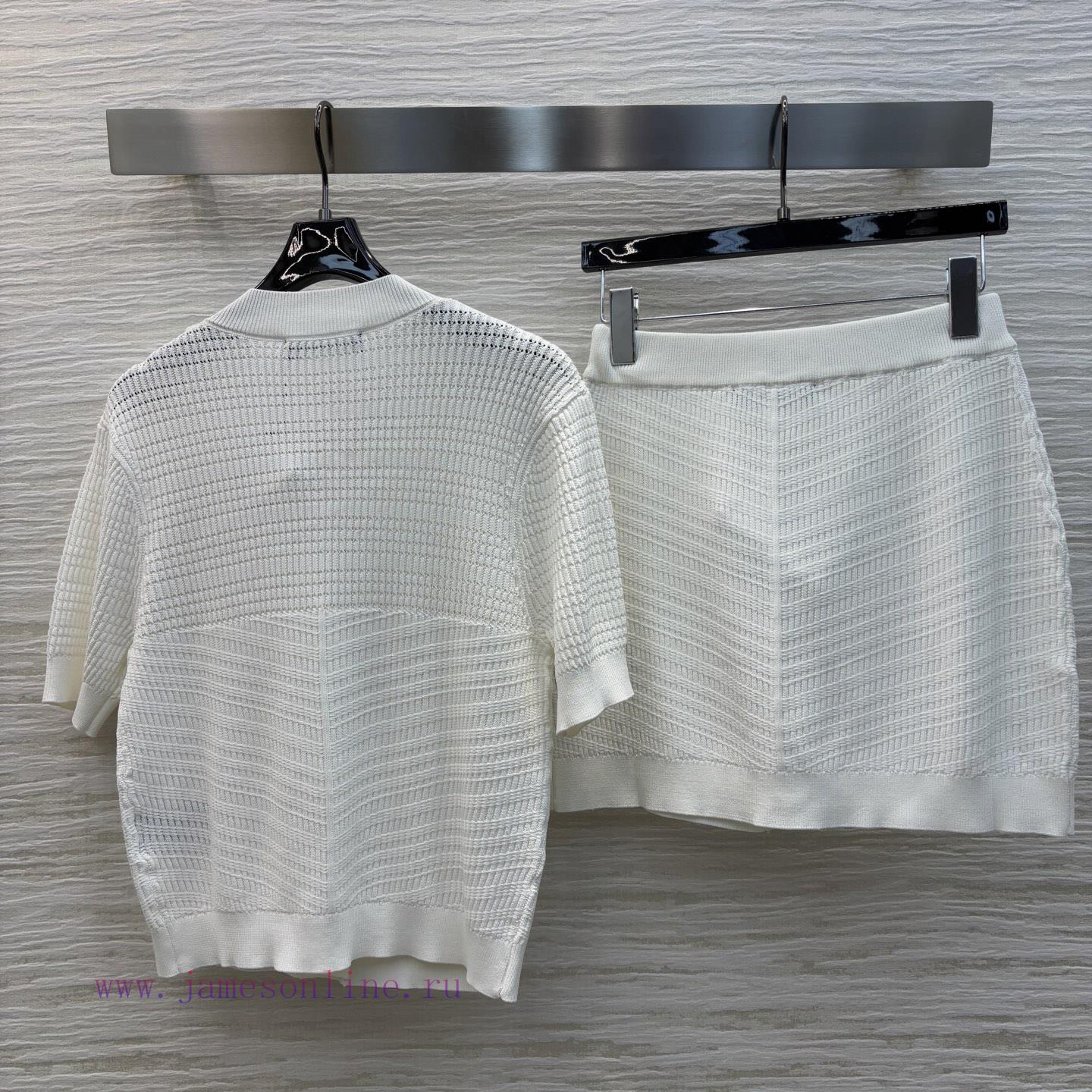 CT77523 Balman 25 Spring/Summer Slim Fit V-neck Knitted Set V-neck Short Sleeve Cardigan+Arm Hu lb0oz5e5 - Image 9