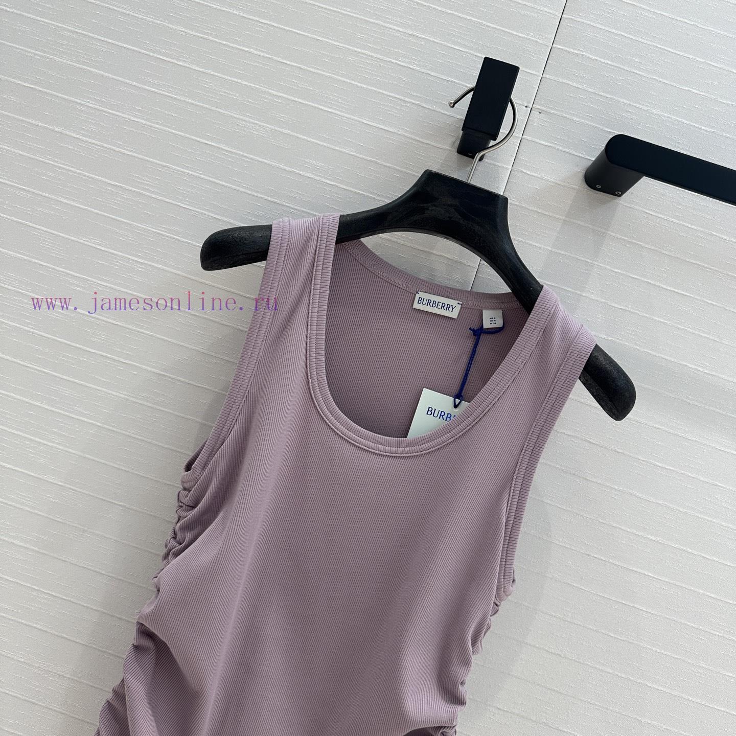 BT77563 Burberry 25 Spring/Summer New Product Long Term Fashionable Single Character Pattern Dr b3u1d382 - Image 3