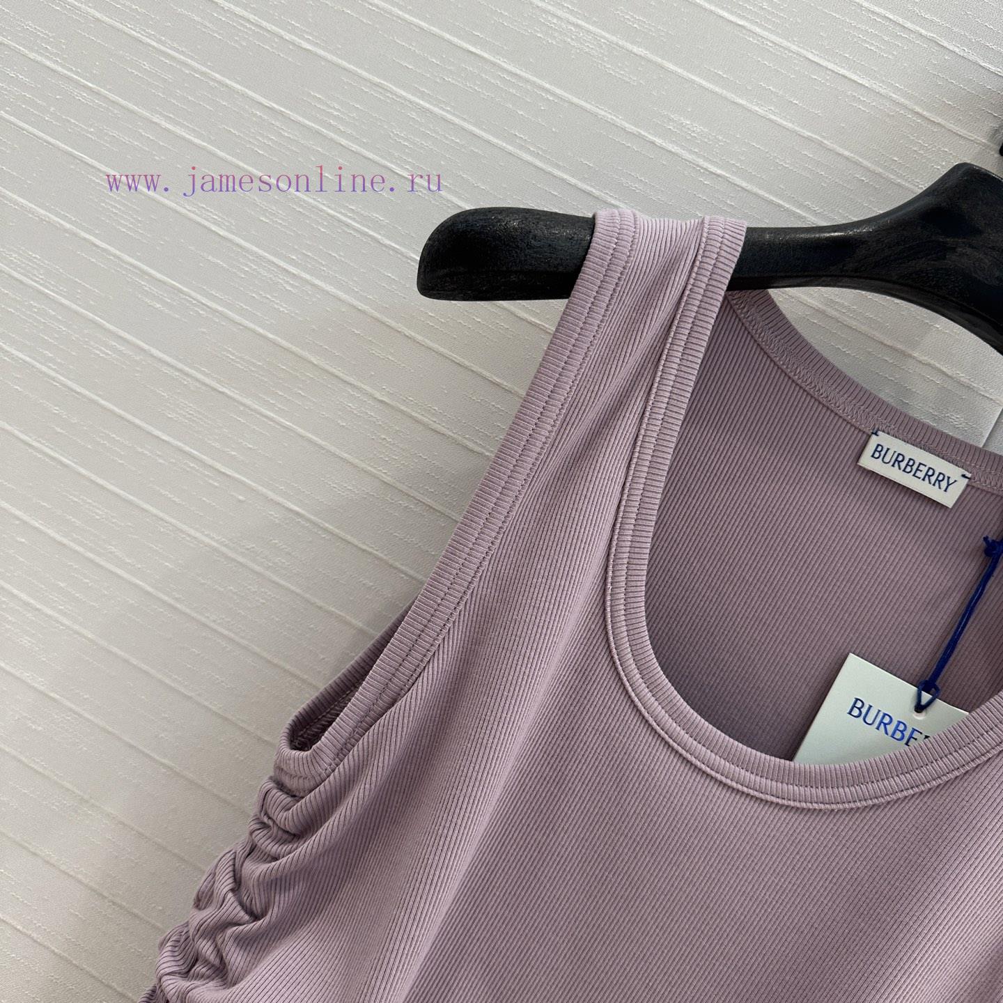 BT77563 Burberry 25 Spring/Summer New Product Long Term Fashionable Single Character Pattern Dr b3u1d382 - Image 4