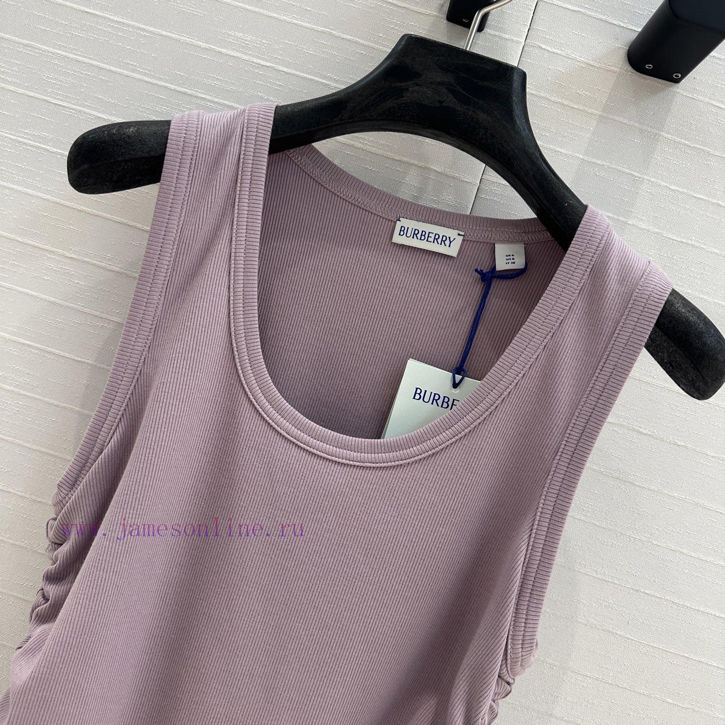 BT77563 Burberry 25 Spring/Summer New Product Long Term Fashionable Single Character Pattern Dr b3u1d382 - Image 5