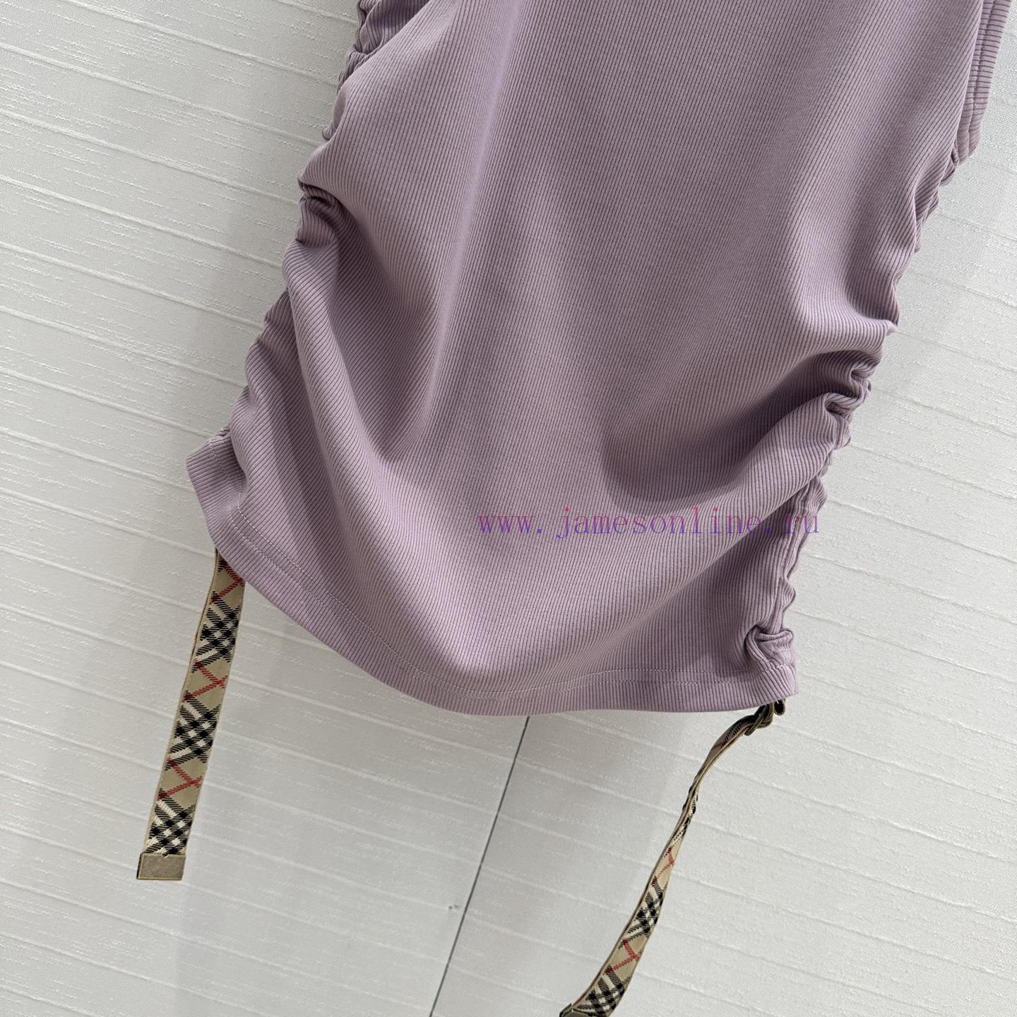 BT77563 Burberry 25 Spring/Summer New Product Long Term Fashionable Single Character Pattern Dr b3u1d382 - Image 7