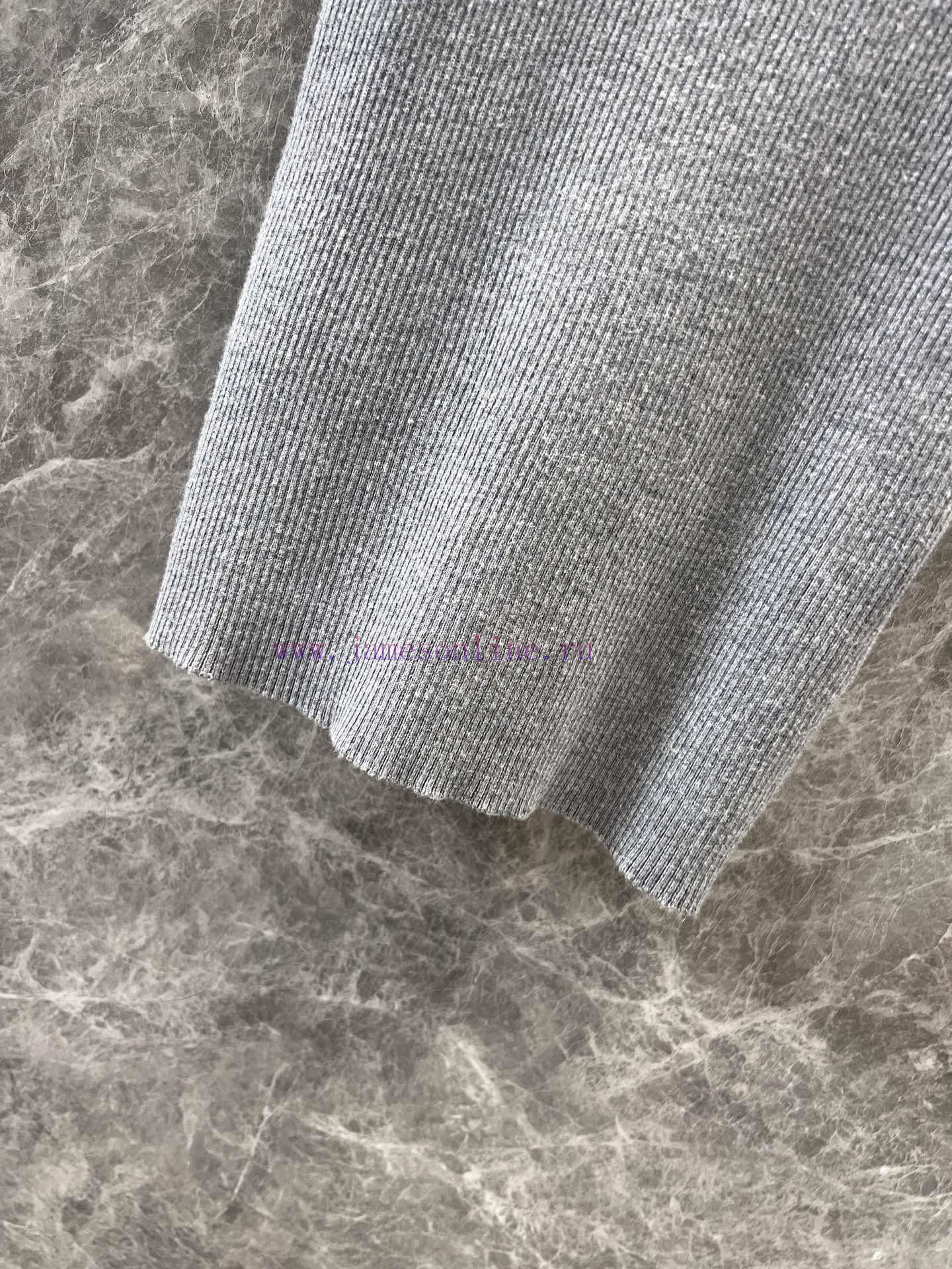 ZT60576 Prada 25ss Spring/Summer New Logo Slimming Knitted Short Sleeve Top | Produced With A F c7j9wbbb - Image 8