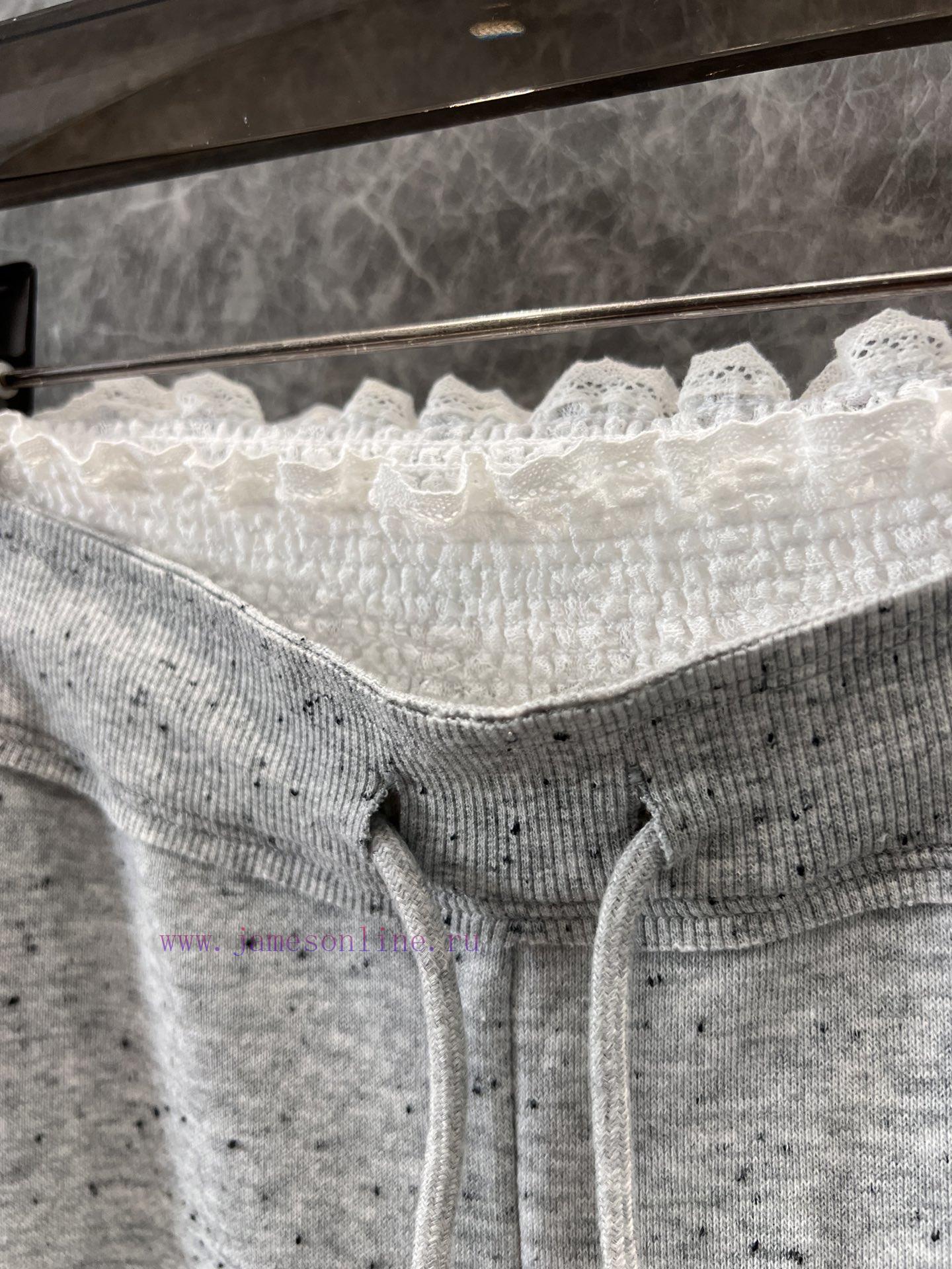 ZK60655 Alo 25ss Spring/Summer New Splice Lace Waist Design Flare Casual Pants | Popular Flare 2m2rumz9 - Image 7