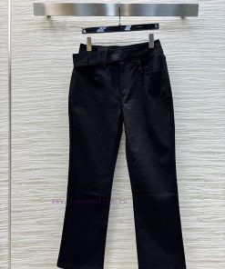 CK76672 Louis Vuitton 25 Early Spring New Collection Waist Sealed Straight Leg Jeans Are A Vers 5e1x1k49