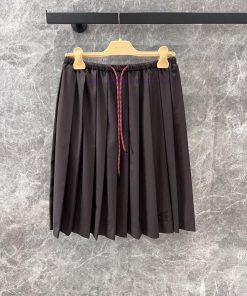ZB60513 Miumi * 25Ss Early Spring New College Style Girls' Pleated Long Skirt | Produced With I i8tt2cu9