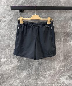 ZK60521 Miumi * 25Ss Early Spring New High Waisted Loose Casual Sports Shorts | YB Developed An fgx96ltu