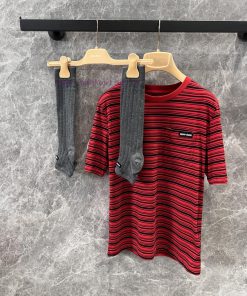 ZT60527 Mium * U 25Ss Early Spring New Women's Logo Decorative Knee Socks | YB Developed Produc wlsn2r4h