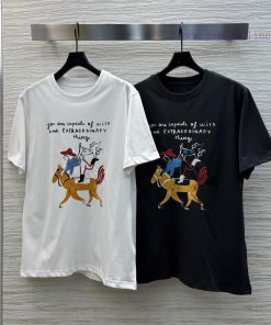 CT76023 Hot Recommended 25 Spring/Summer Fun Element Printed T-shirt With A Combination Of Fash gf4qy8n6