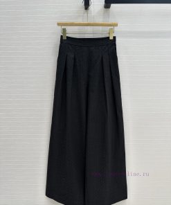 BK76062 Her * 25s Early Spring New Product Elastic High Waisted Pleated Cotton Trousers A Lazy uxb7vqpz