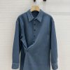 ️ Same As Yang Mi ️ BC76097 Lemai * 25 New Product Casual Relaxation Wearing Denim Blue Shirt S br7bmi1y