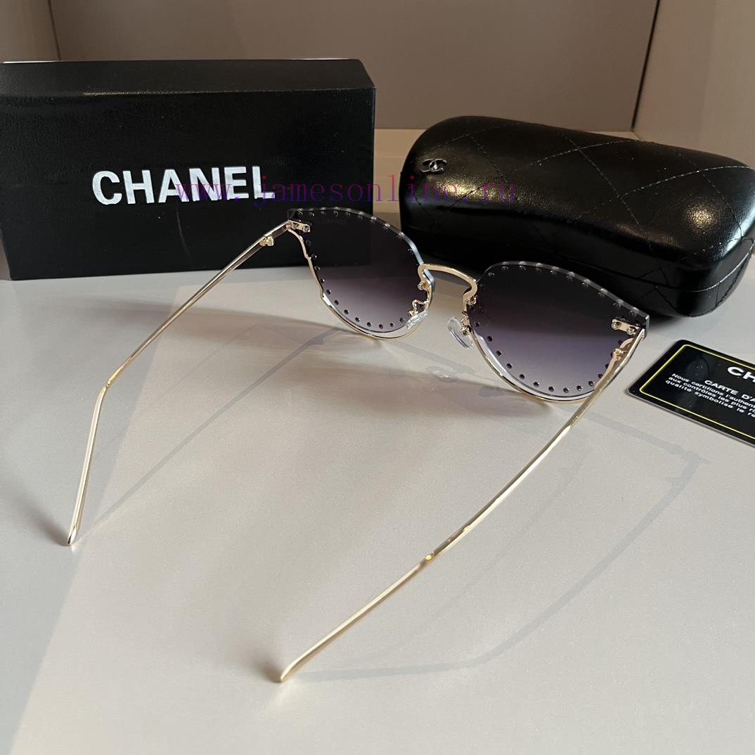 Chanel sunglasses, custom-made with high-end diamond rings, beautiful and truly stunning. Wed8mk3gzl - Image 9