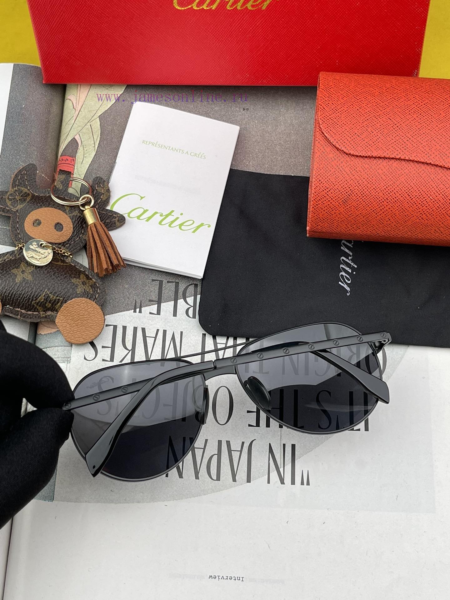 Cartier official website one-to-one large toad mirror high-end atmospheric mirror legs simpl67zho52m - Image 9