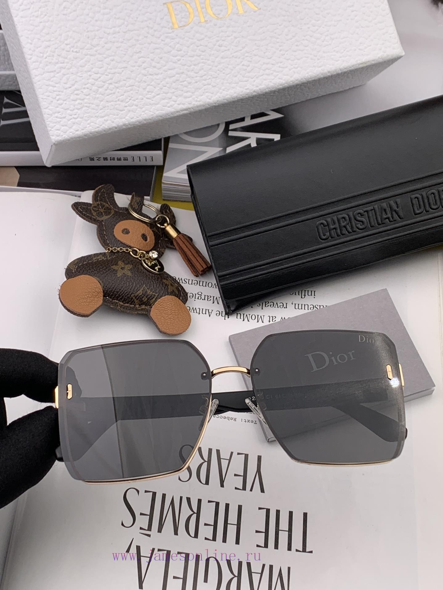 DIOR Nylon Polarized Sunglasses 2024 Spring New Trendy Popular Fashion Box Polarized Sunglaswrs0tuqs - Image 5