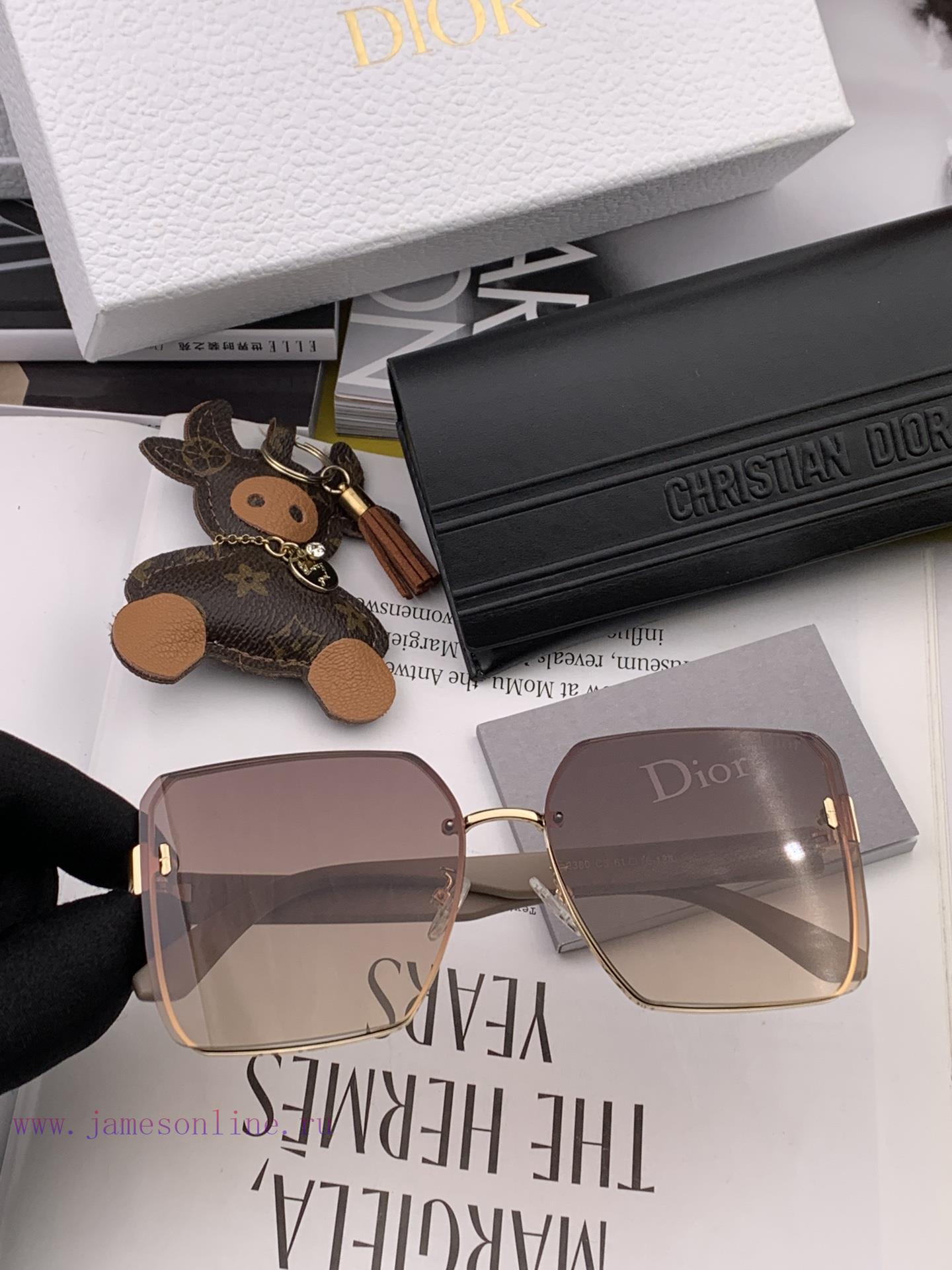 DIOR Nylon Polarized Sunglasses 2024 Spring New Trendy Popular Fashion Box Polarized Sunglaswrs0tuqs - Image 7