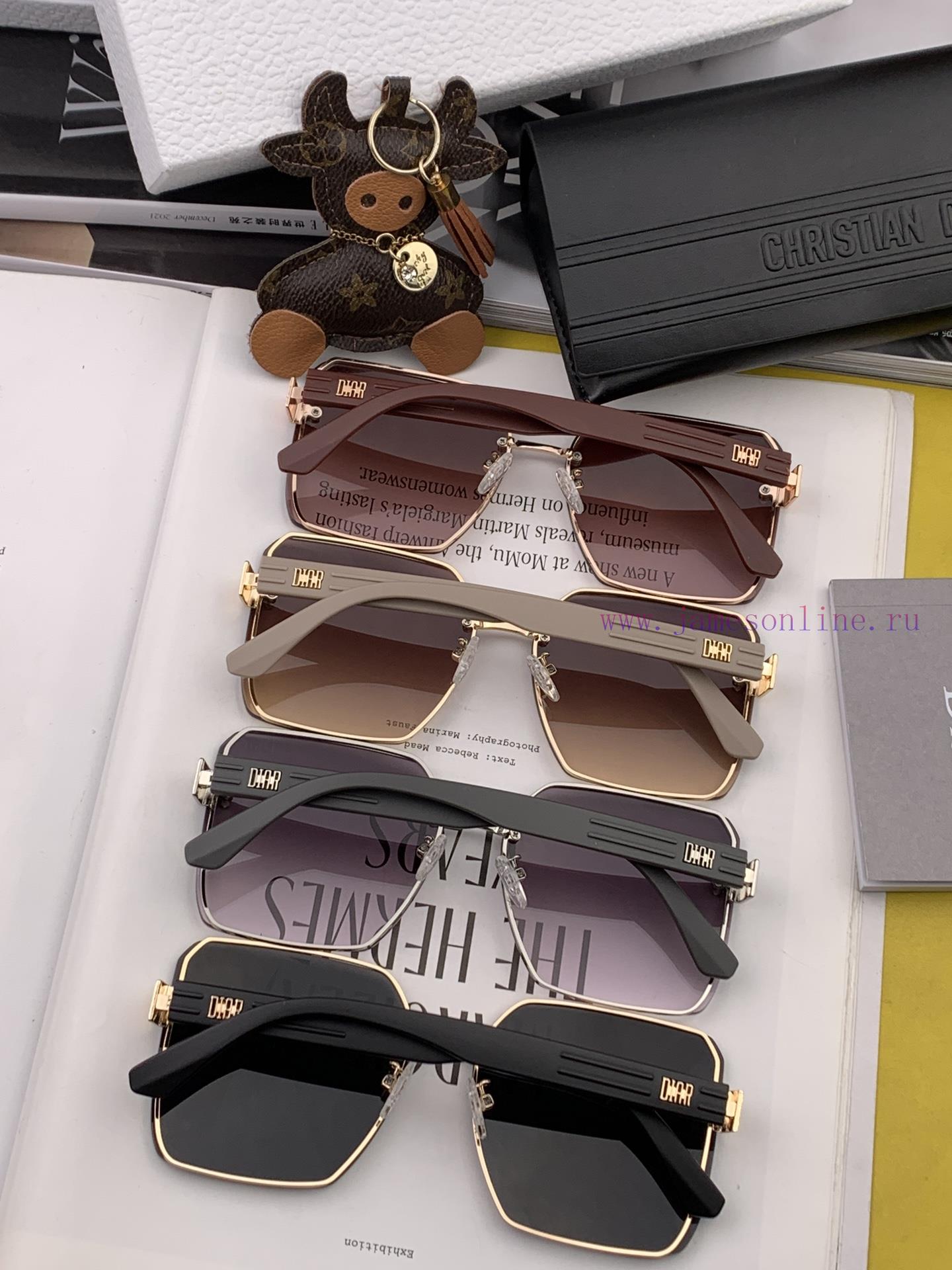DIOR Nylon Polarized Sunglasses 2024 Spring New Trendy Popular Fashion Box Polarized Sunglaswrs0tuqs - Image 12