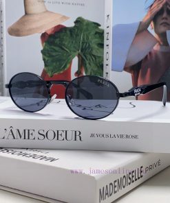 Prada Small Frame Round Sunglasses Fashion Metal Large Frame Sunglassesrpsrukq3