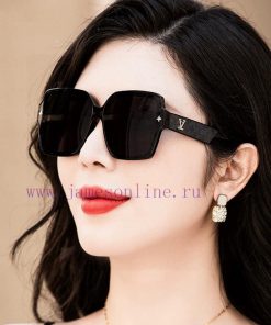LV Louis Vuitton 2024 New Women's Box Sunglasses Driving Sunglasses New Sunglasses Fashionabcl4b0dnc