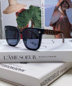 LV Louis Vuitton large frame sunglasses with classic box design, not picky about face shape,90k0netc