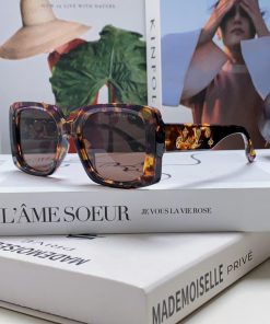 Lv Louis Vuitton 2024 New Xiaohongshu Retro Small Box Polarized Sunglasses Women's White UV yjv7zu5s