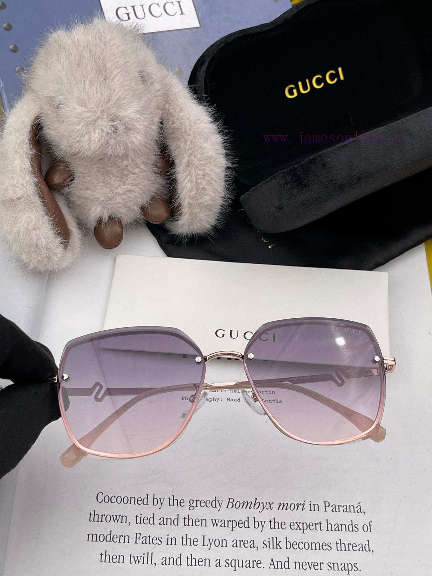 GUCCI's new frameless sunglasses for spring 2024 have gained popularity among various internw2rcyj6j - Image 5