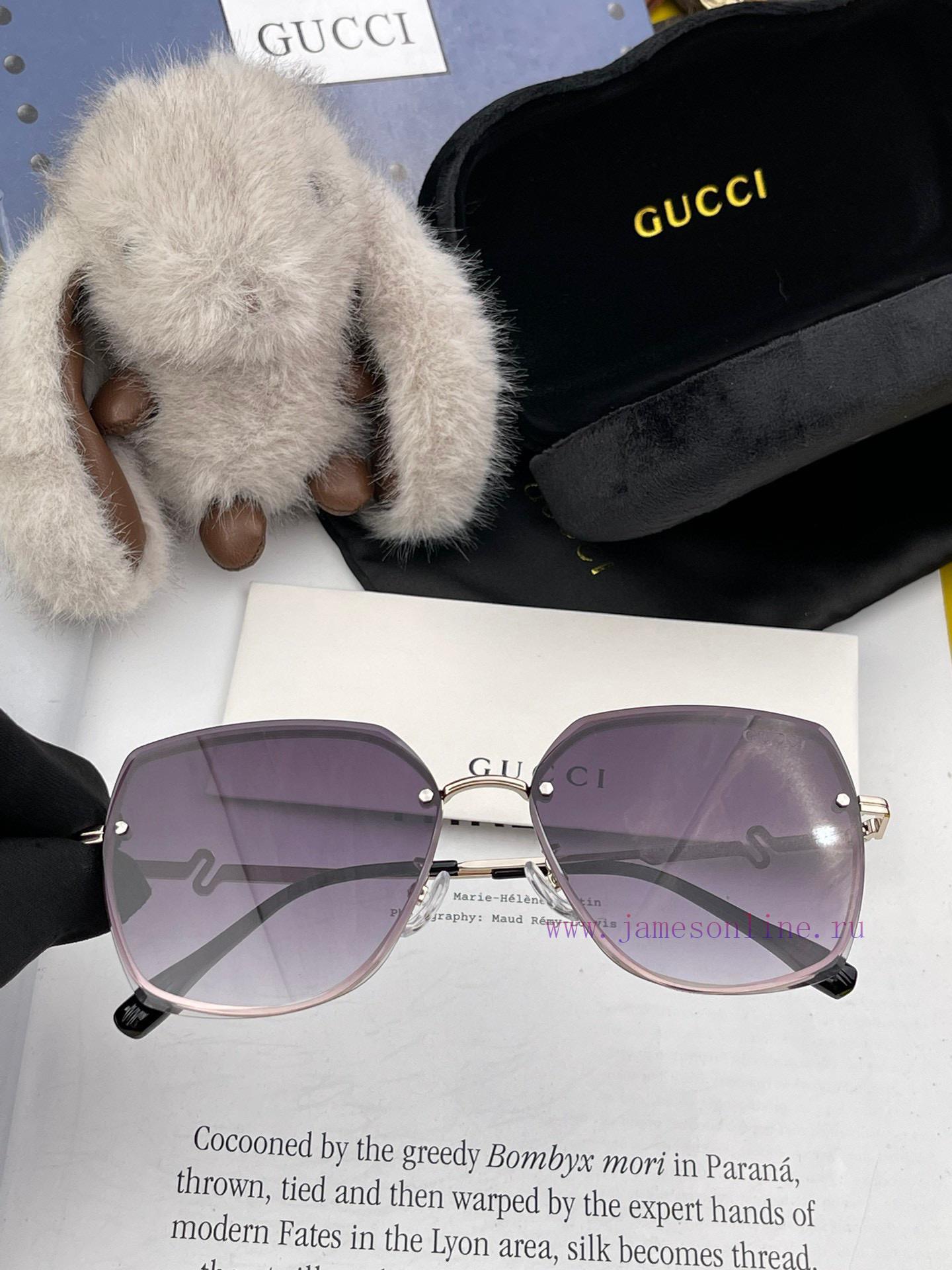 GUCCI's new frameless sunglasses for spring 2024 have gained popularity among various internw2rcyj6j - Image 6