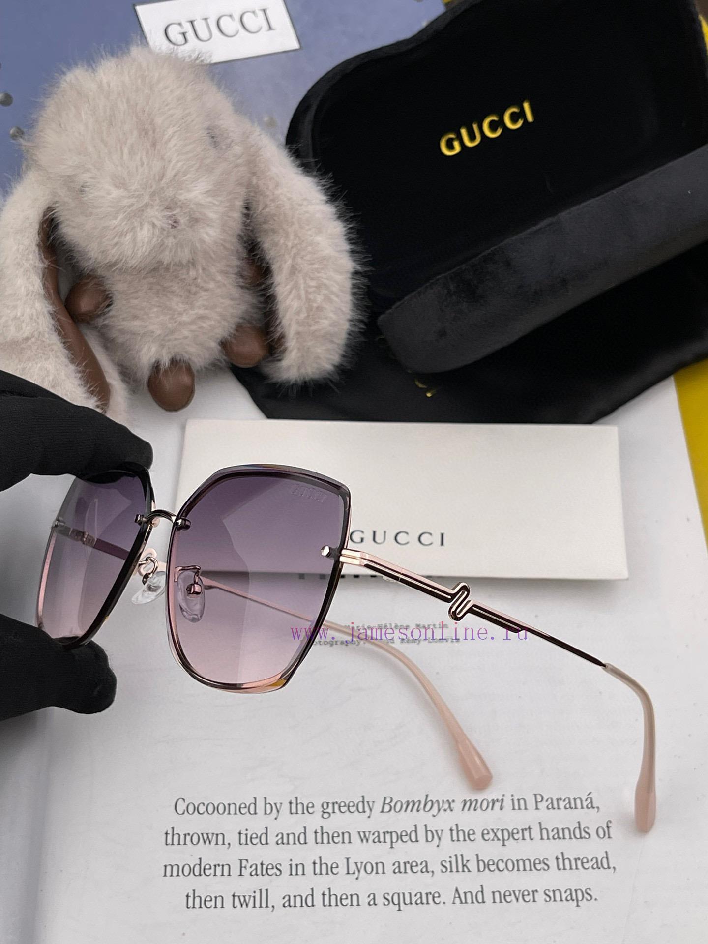 GUCCI's new frameless sunglasses for spring 2024 have gained popularity among various internw2rcyj6j - Image 7