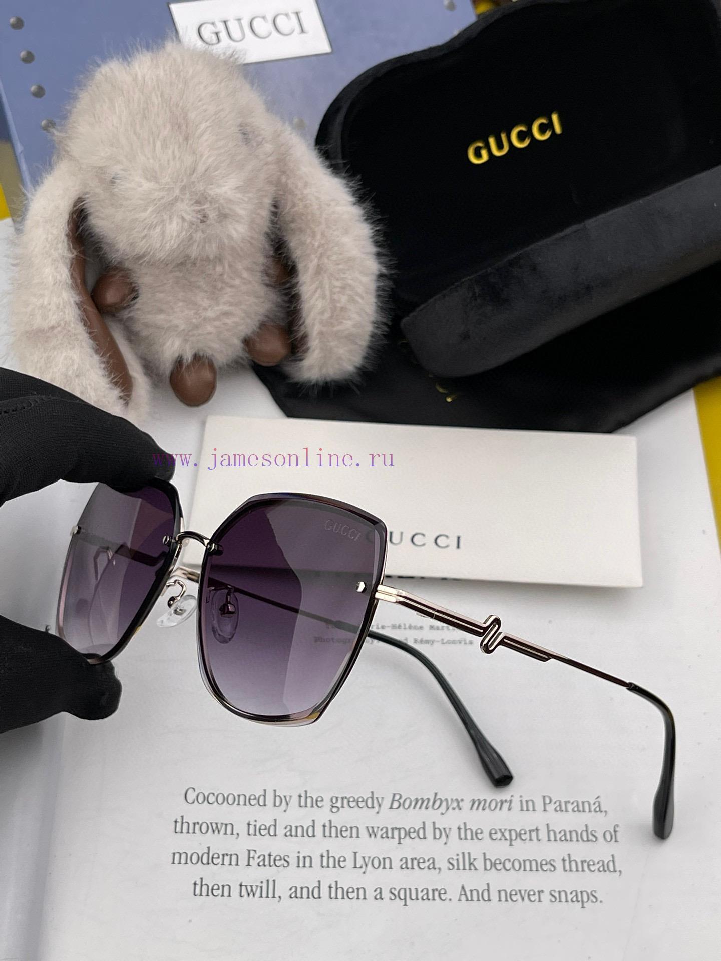 GUCCI's new frameless sunglasses for spring 2024 have gained popularity among various internw2rcyj6j - Image 8