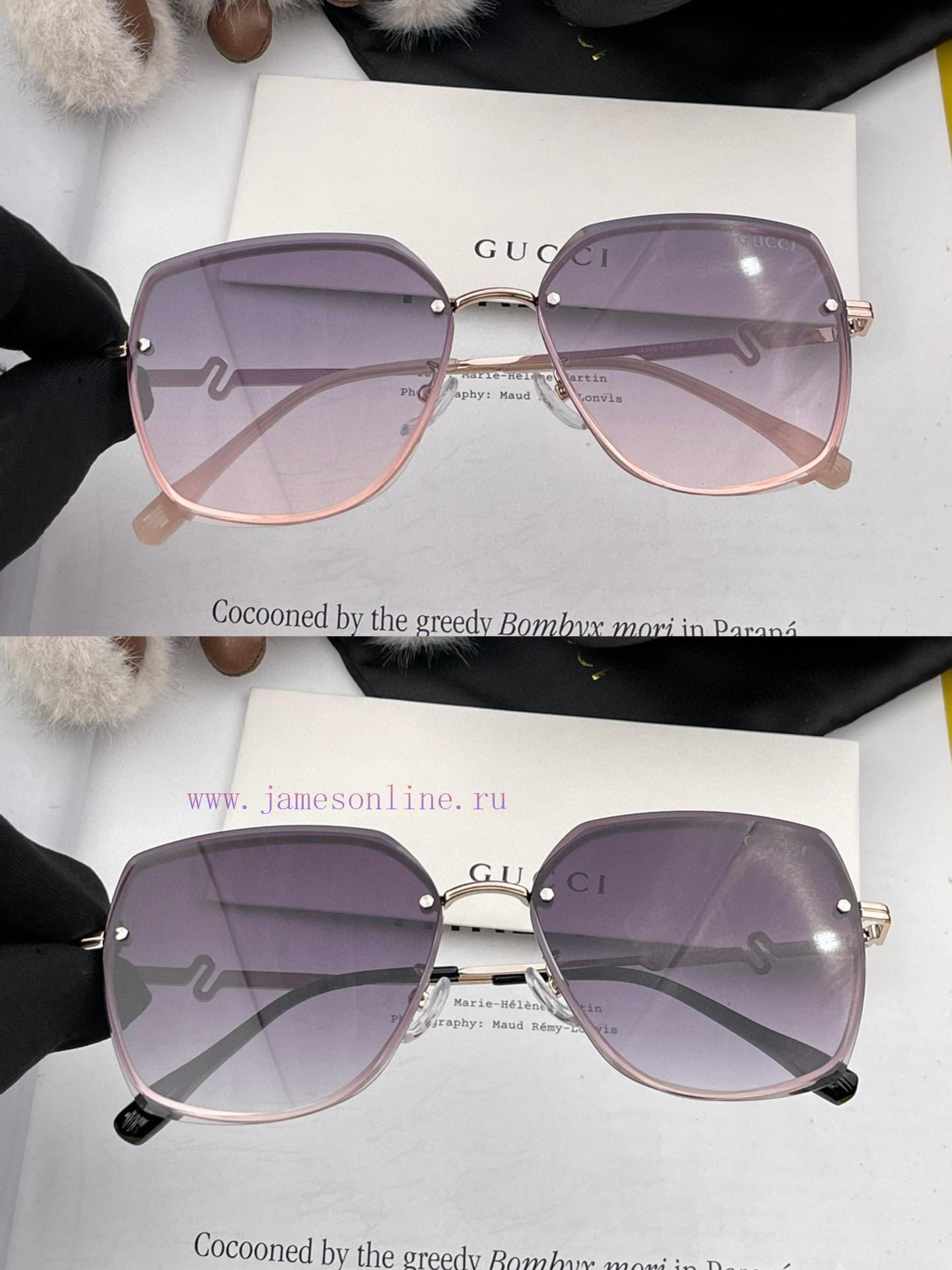 GUCCI's new frameless sunglasses for spring 2024 have gained popularity among various internw2rcyj6j - Image 10
