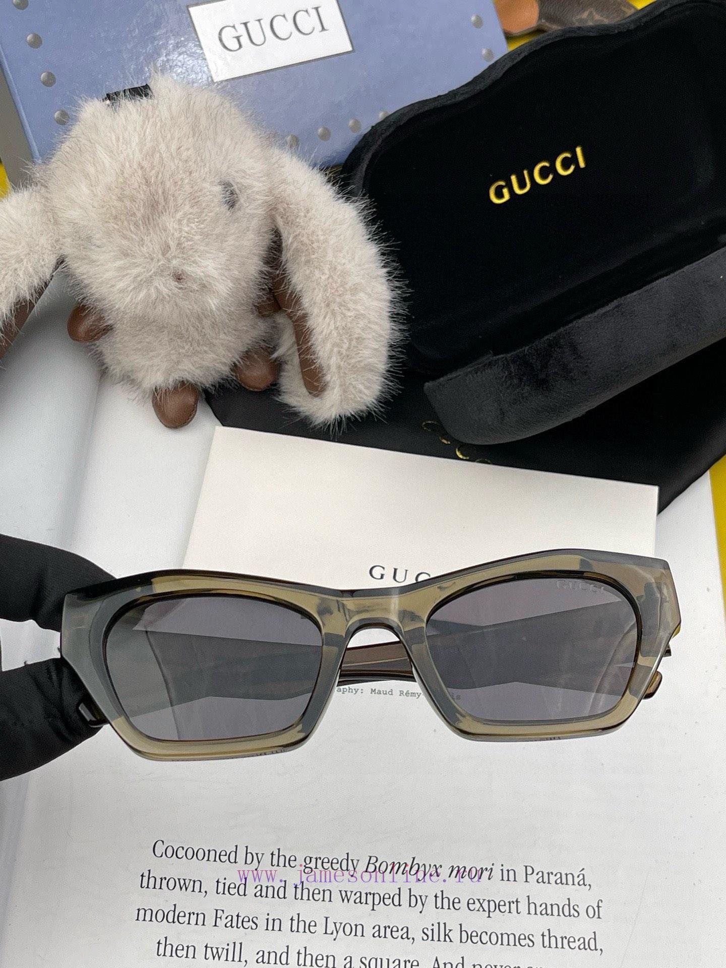 GUCCI2024 Spring New Trendy Popular Fashion Box Polarized Sunglasses High Quality Comfortablckzqhsi8 - Image 4