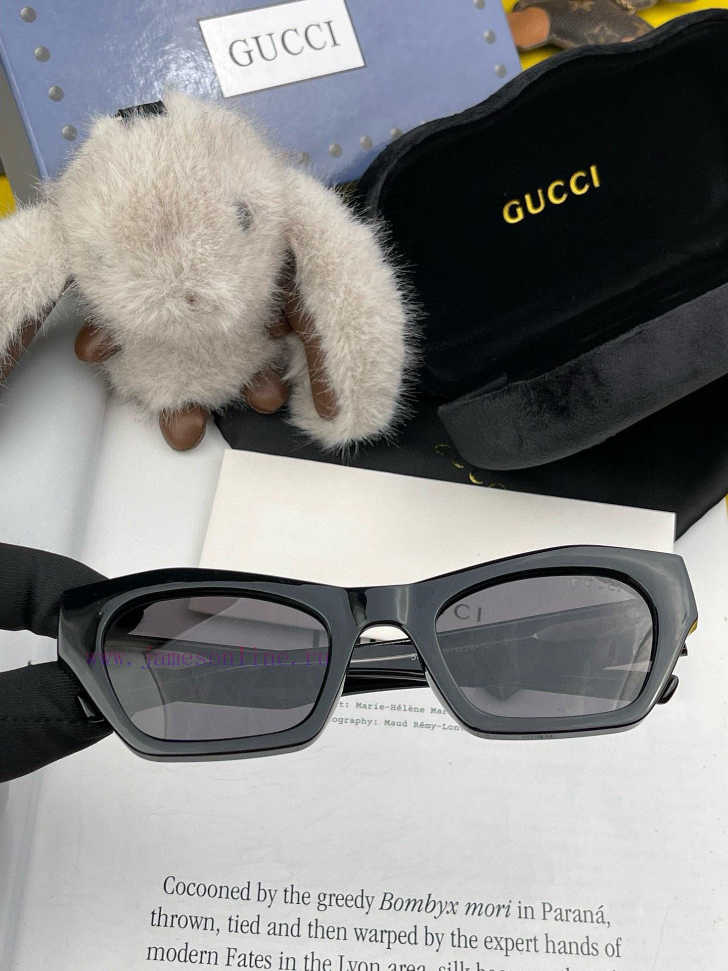 GUCCI2024 Spring New Trendy Popular Fashion Box Polarized Sunglasses High Quality Comfortablckzqhsi8 - Image 5