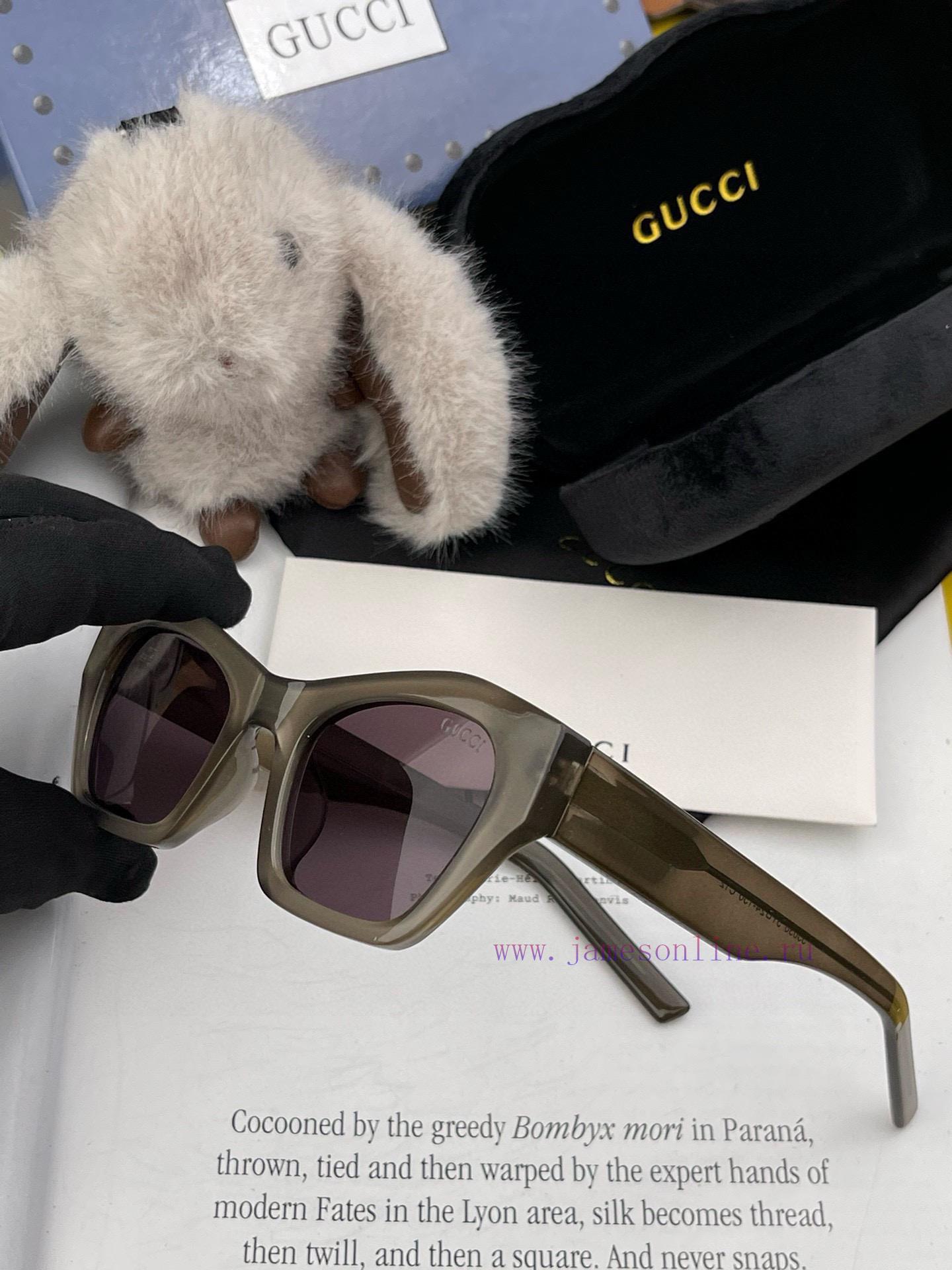 GUCCI2024 Spring New Trendy Popular Fashion Box Polarized Sunglasses High Quality Comfortablckzqhsi8 - Image 7