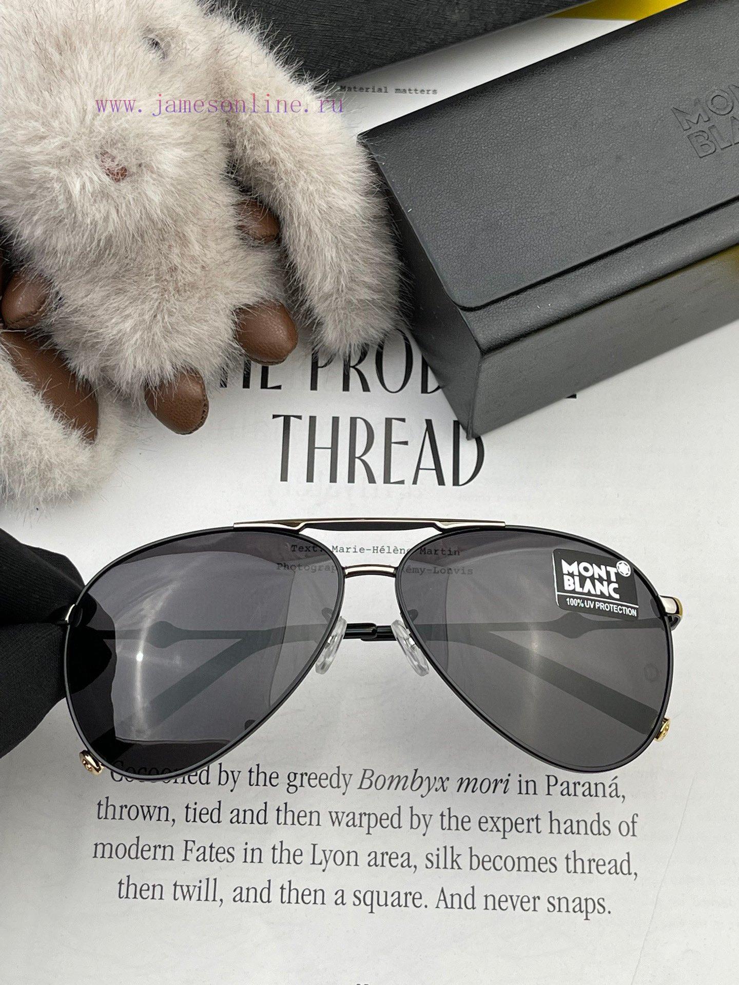 Montblanc/Montblanc Sunglasses ️ Men's Business Driving Sunglasses Model W99tfhxx91d - Image 5