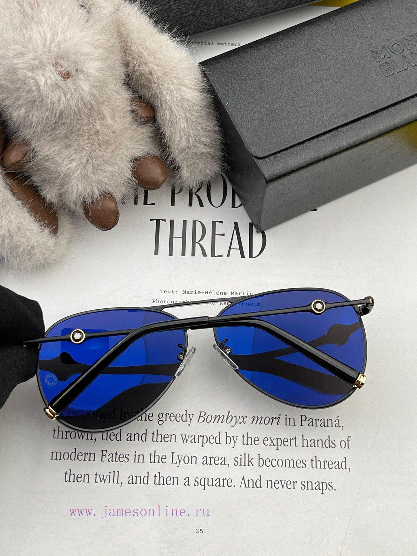 Montblanc/Montblanc Sunglasses ️ Men's Business Driving Sunglasses Model W99tfhxx91d - Image 9