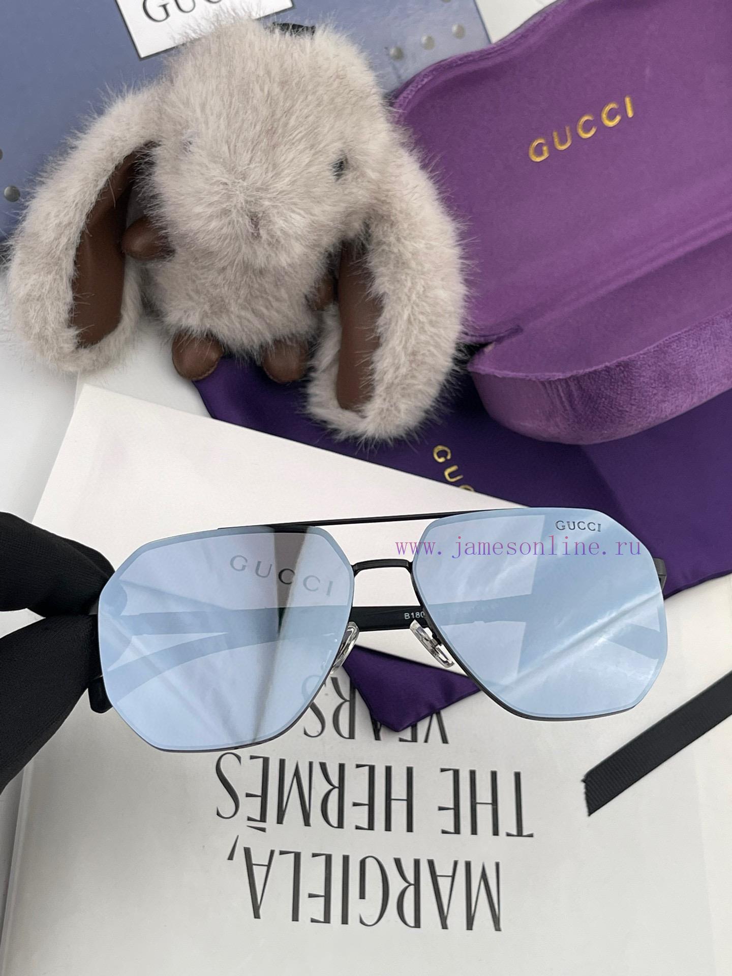 GUCCI Men's Colorful Pilot Polarized Sunglasses ️ Material HD Nylon Thickened Card Slot HD Pnsta8uld - Image 5