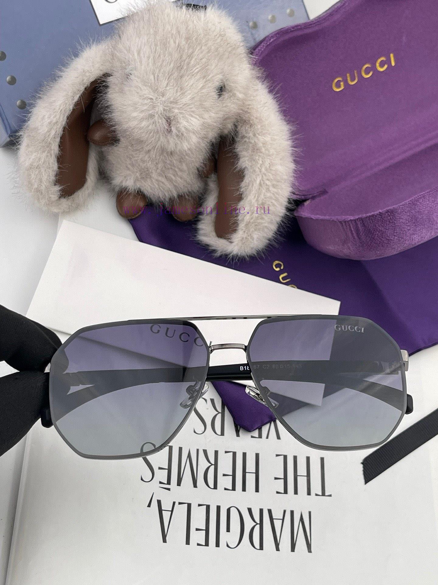 GUCCI Men's Colorful Pilot Polarized Sunglasses ️ Material HD Nylon Thickened Card Slot HD Pnsta8uld - Image 6